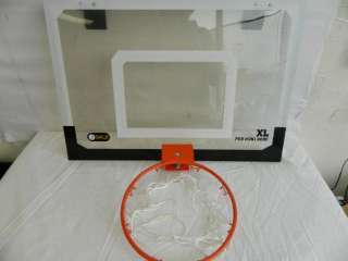 SKLZ Pro Mini Basketball Hoop 18 by 12 inch Clear Shatterproof 