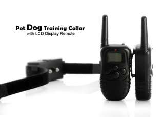 Dog Training Collar with LCD Display Remote  