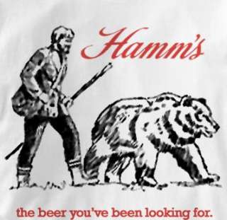 Hamms Beer Vintage Logo T Shirt XL  