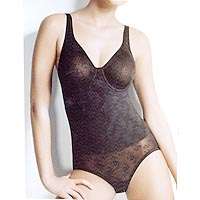 Nancy Ganz Shapewear Lace Bodybriefer Belly Band 38B  