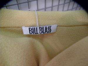 BILL BLASS yellow skirt suit 10 12 FABULOUS  