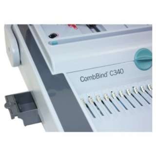 GBC CombBind C340 Plastic Comb Binding Machine   7709000