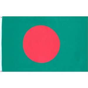  Bangladesh Flag Polyester 3 ft. x 5 ft. Patio, Lawn 