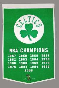 Boston Celtics Wool Dynasty Banner Pennant NBA  