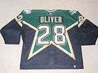 DAVID OLIVER 2005 2006 GAME WORN / USED DALLAS STARS JE