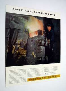 Bridgeport Brass Electric Melting Furnace 1941 Ad  