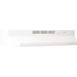 Broan 412401 24 Inch Non Ducted Range Hood (White)   Brand New Retail 