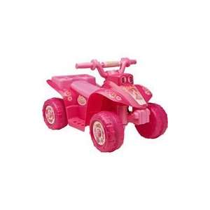 pink quad motorcycle   Pinkalicious 6V Battery Operated Mini Quad Ride 