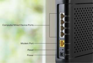  Belkin Wireless G+ MIMO 4 Port Router Electronics