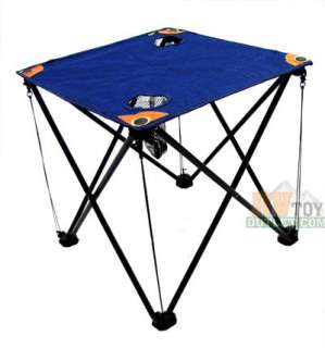 Folding Table Foldable Stool Camping Table w/ Carry Bag  