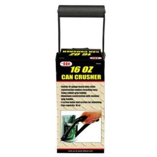 16oz Can Crusher Large Tall Cans Wall Mount Crusher Aluminum  