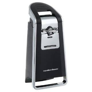 Hamilton Beach 76606Z Smooth Touch Can Opener, Black and Chrome