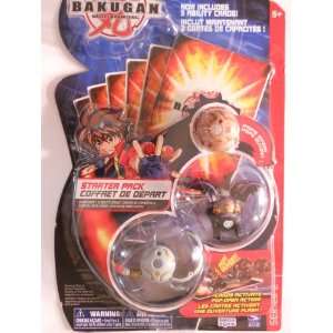 Bakugan Battle Brawlers Starter Pack Haos (Gray) Centipoid, Darkus 