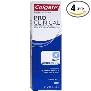   Colgate Pro Clinical Daily Whitening Gel Toothpaste 
