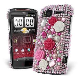  Femeto Princess Pink Bling Diamante Case for HTC Sensation 