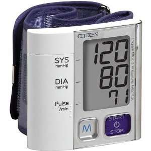   Slim Citizen Wrist Blood Pressure Monitor