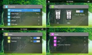 Indash Auto Stereo Radio Car GPS Navigation DVD Player For Hyundai 
