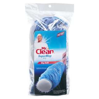 Mr. Clean Super Mop with Magic Eraser Blue Twist Mop Refill.Opens in a 