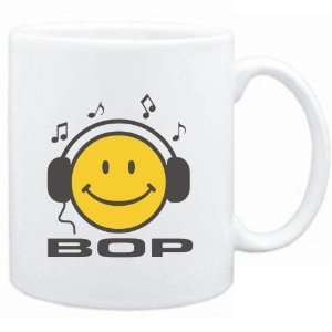 Mug White  Bop   Smiley Music