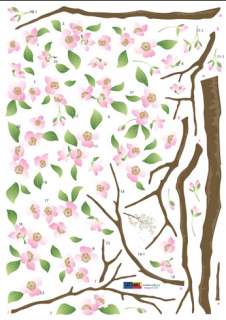Cherry Blossom Wall Vinyl Art Removable Decor Sticker