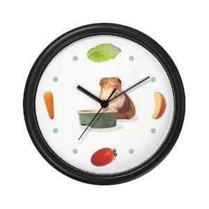  Veggie Time Guinea Pig Clock Pets Wall Clock by 