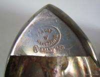Antique Judaica FRAGET W WARSZAWIE POLISH Silver Plate SABBATH 