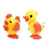 Wind Up Toy Swing Chicken or Duck,Party Favours,WUT099  