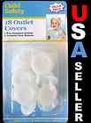 Child Safety 18 Outlet Covers (Value pack)