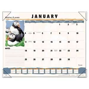   calendar, and dates to remember.   Four corner vinyl holder with