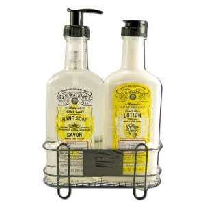  J.R. Watkins lemon hand soap & Lotion Sink Set Health 