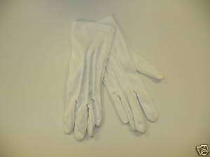 White Formal Gloves & Church Usher Gloves Unisex  