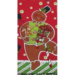  Kay Dee Candy Cane Gingerbread Terry Towel