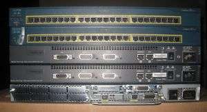 Cisco 2501 2503 3620 Routers 2950 Switch CCNA CCNP LAB  