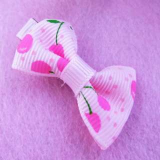 5x Baby Kids Girls Toddler Ribbon Hair Clips Pin Headband Crochet 