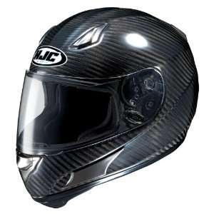  HJC AC 12 Carbon Fiber Full Face Motorcycle Helmet Black 