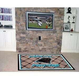  Carolina Panthers NFL Floor Rug (60x96) Sports 