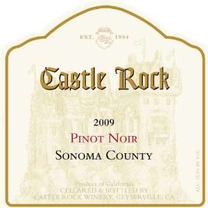 Castle Rock Sonoma Pinot Noir 2009