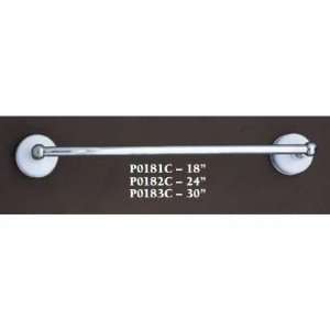  Sign of the Crab P0183C 30 Towel Bar in Chrome Plated 