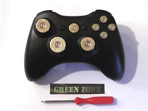 Xbox 360 Controller Full Set Of Bullet Buttons Brass Colour + T8 ,No 