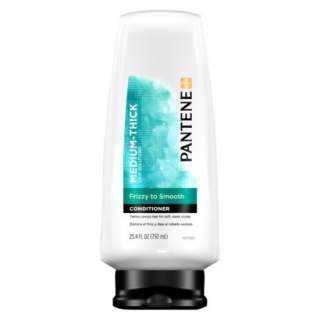 Pantene Conditioner Medium Thick Hair Solutions Frizzy To Smooth.Opens 