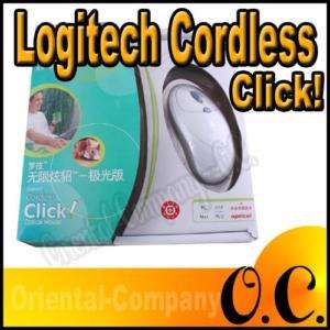 Logitech Cordless Click Optical Wireless M RAA88 Mouse  