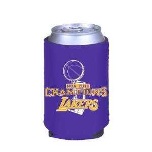   ANGELES LAKERS 2010 NBA WORLD CHAMPIONS CAN KOOZIE