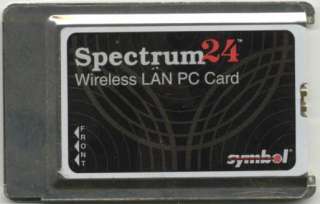 SYMBOL SPECTRUM 24 WIRELESS LAN CARD PNLA 2400 5AZL 01  
