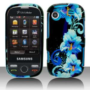 Samsung R630 Messager Blue Flower Phone Case Cover NEW  