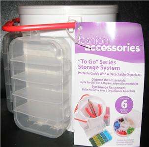 Craft Caddy Storage Case  perfect for jewelry making, beads, and 