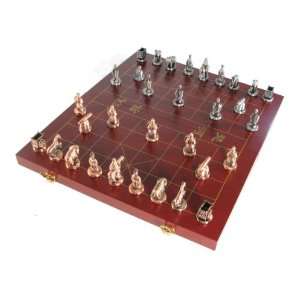   Wood Chinese Chess Set / Xiangqi Set, with Storage Toys & Games