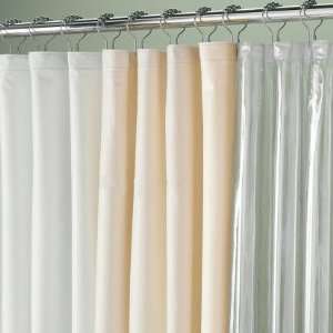   Long 84 Heavy Gauge Vinyl Shower Curtain Liner Clear