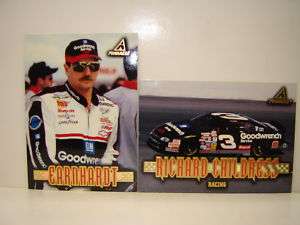 Dale Earnhardt 1997 Pinnacle pair Sr & #3 cards #3 & 32  