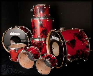 Ddrum Dave Lombardo Custom USA 8 piece Drum Kit   Shallow  