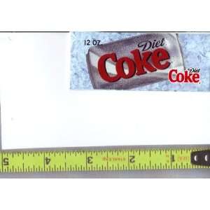 Magnum, Small Rectangle Size Diet Coke Can Soda Vending Machine Flavor 